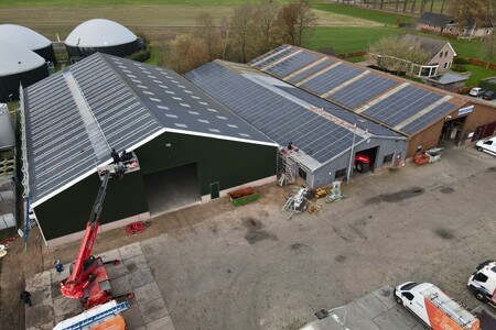Zonnepanelen Agrarisch bedrijf Jansen-Heeten